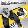 DISEN Cable Cutter, Heavy Duty Wire Cutters Cutting Up to