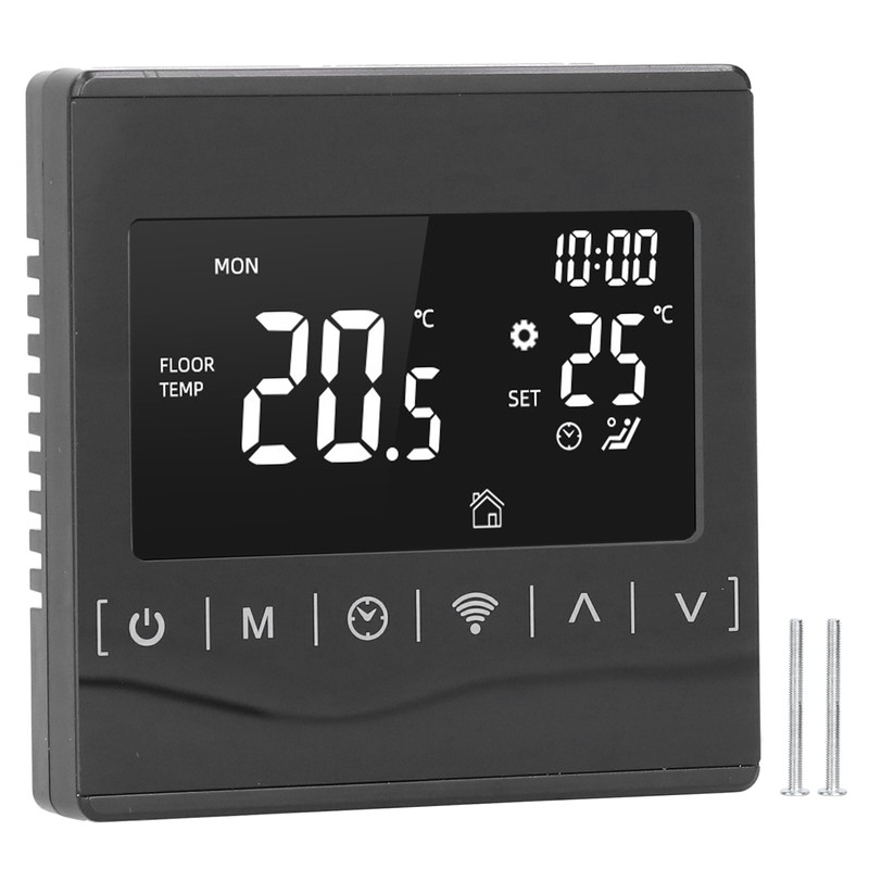 WiFi Smart Thermostat Electric Floor Heating Temperature Controller Voice Control