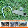 DEEAGLE Trailer Coupler Lock, Heavy Duty Trailer Hitch Lock Fits