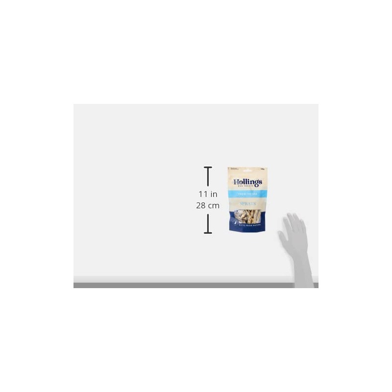 Hollings Hollings Sprats for Dogs, 100g, Pack of 1