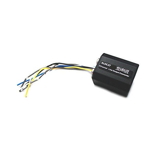 Absolute USA ALOC2T 40W 2 Channel Line Output Converter with