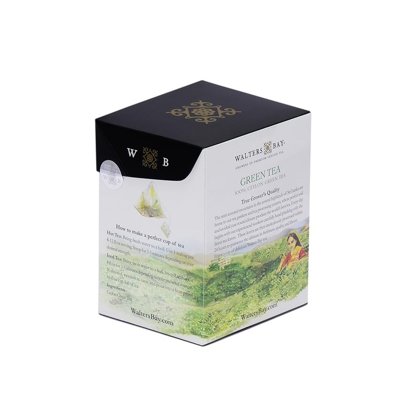 Walters Bay Green Tea, 15 ct