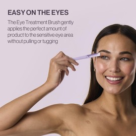 Anisa Beauty Eye Treatment Brush | High-Performance Skincare Tool for Gentle Application of Eye Creams, Serums, and Gels | Soft, Vegan Fibers for Targeted Skincare | Easy to Clean and Durable