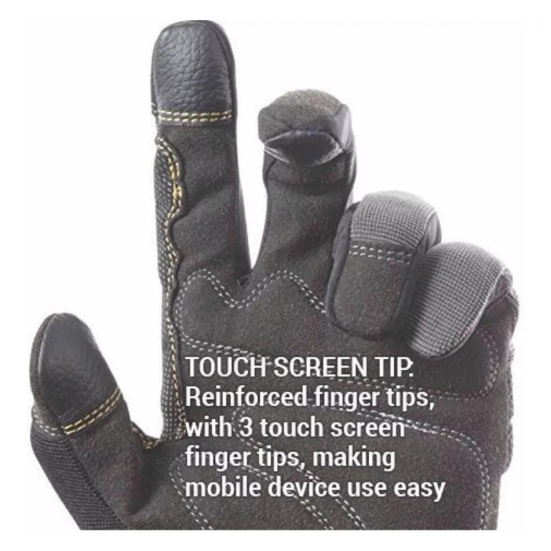 CLC Guantes De Trabajo Con Agarre Flexible Talla M Mediana
