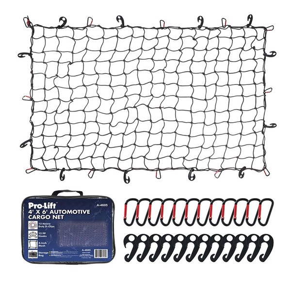 Pro Lift Truck Bed Net – 4' x 6' Cargo