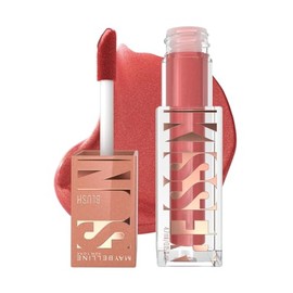 Maybelline Blush Iluminador Líquido Sunkisser Tono City Sizzle Shades 7ml Mejillas Radiantes Bronceadas Instante Fórmula Vitamina Aplicador Ruboriza