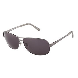Burgmeister Men's SBM200-111 Aviator Sunglasses, Silver