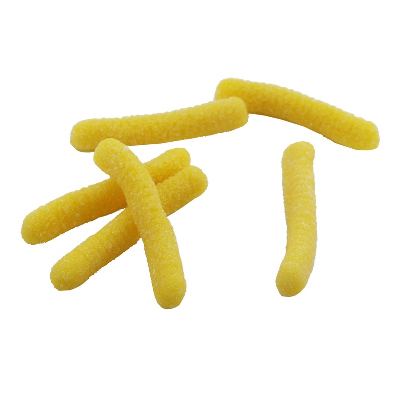 FirstChoiceCandy Sweet & Sour Gummy Worms, Multi Flavors and Solid