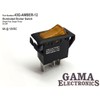GAMA Electronics Amber Illuminated Off-On Rocker Switch 6A@12VDC