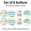 Big Dot of Happiness Autism Acceptance Buttons - Awareness Badge