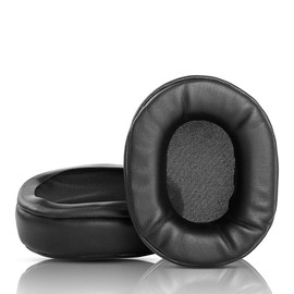 DR-ZX750BN Replacement Ear Pads Compatible with Sony MDR-ZX750AP MDR-ZX750BN Headphone Ear Pads Cushion (Protein Leather/Memory Foam)