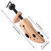 KevenAnna Pair of Premium Professional 4-way Wooden Shoe Trees, Wooden