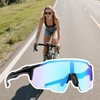Cycling Sunglasses - Interchangeable Lens Glasses - Lightweight Frame Eyewear