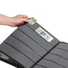 Stamp Album Stockbook, 100 Pockets 40 Black Sides Leatherette Padded