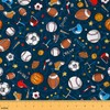 Feelyou Balls Theme Fabric by The Yard,Football Basketball Baseball Upholstery