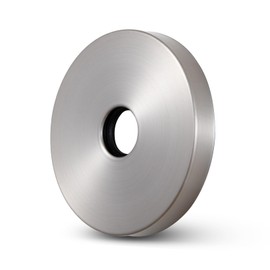 OFFO Extra Large Shower Arm Flange Brushed Nickel 3.5" in Outer Diameter Replacement Shower Head Arm Escutcheon Plate Suitable for Most Brands Shower Head Arms