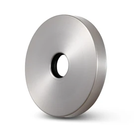 OFFO Extra Large Shower Arm Flange Brushed Nickel 3.5" in Outer Diameter Replacement Shower Head Arm Escutcheon Plate Suitable for Most Brands Shower Head Arms