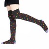 Mysocks Unisex over-the-knee socks made of extra fine combed cotton,