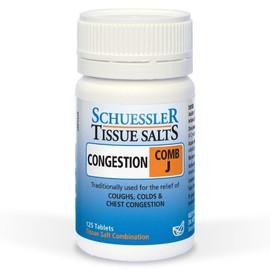 Martin & Pleasance Schuessler Tissue Salts Comb J Congestion Tab X 125