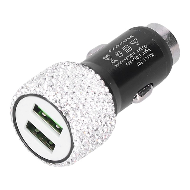 Car Charger, USB Car Charger, 5 V, Decoration, Dual Port