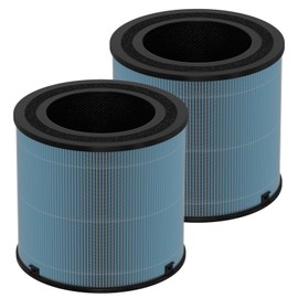 Ontheone AP1001 True HEPA Replacement Filter Compatible with AIRTOK AP1001 Air Purifier, Compare to Part # AP1001-RF, 5-Layer Purification System, 2 Pack