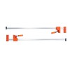 2-Pack 50\" Woodworking Parallel Clamp Set High-Strength Plastic F Clamp