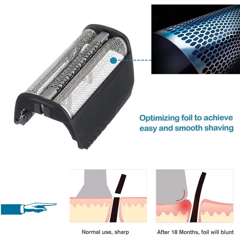 30B Replacement Foil and Cutter Head Compatible with Braun Series