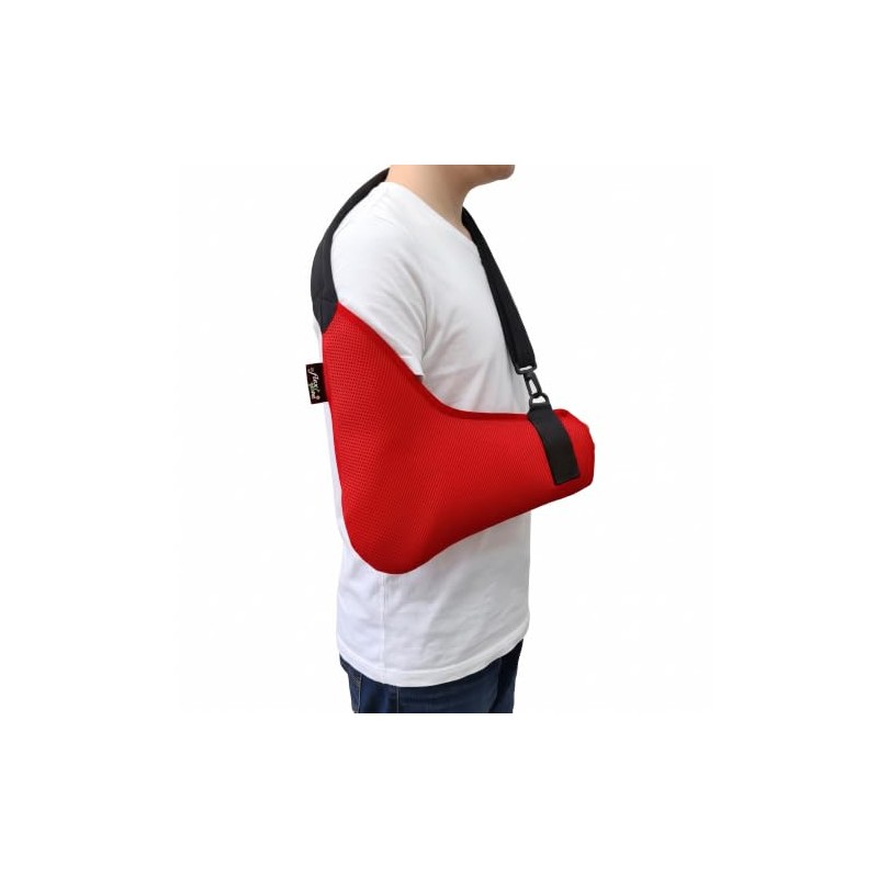 Red 6-7 Comfort Arm Sling Shoulder Collarbone Support