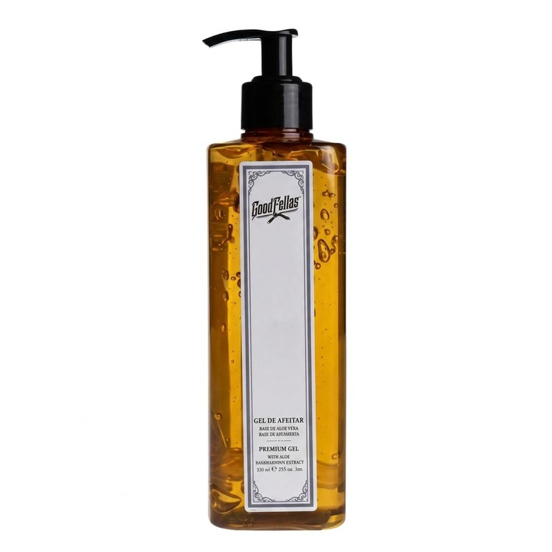 GoodFellas Gel de Afeitar Premium con Base de Aloe Vera