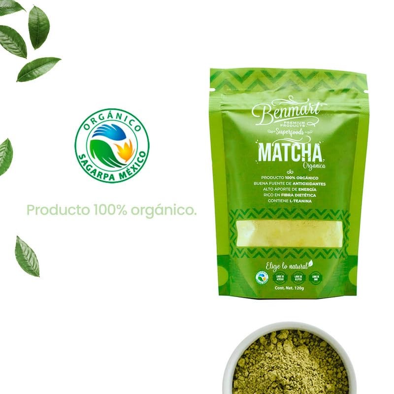 Té Matcha Orgánico Benmart 2Pack 240g - Vitalidad y Antioxidantes