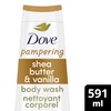 Dove Dove Pampering Body Wash for renewed, healthy-looking skin Shea
