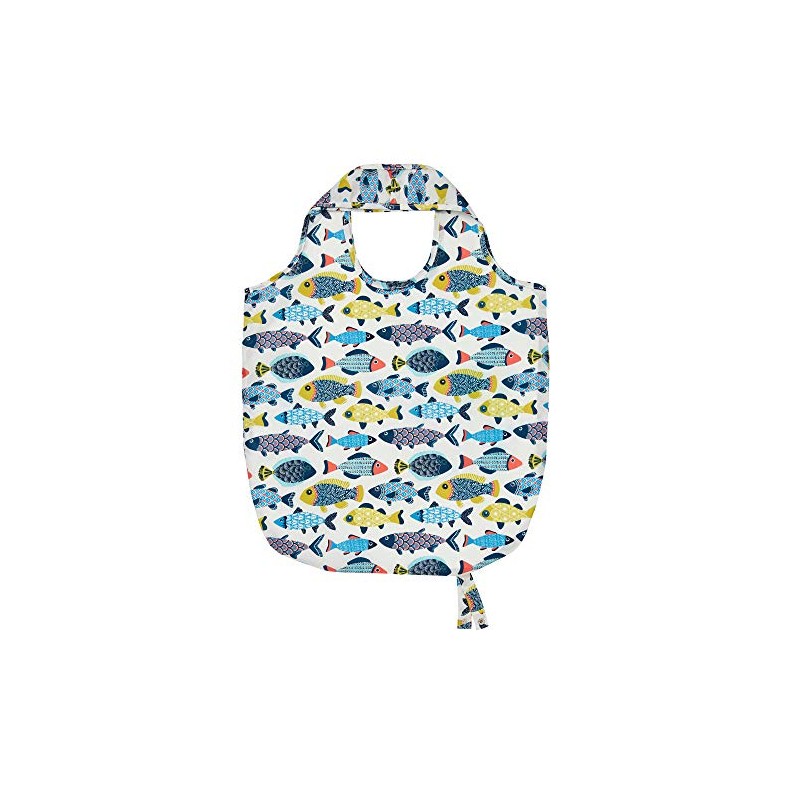 Ulster Weavers - Multi-Coloured Fish Foldable Shopping Bag (42 x