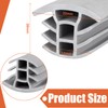 Kingdder Concrete Expansion Joint Filler Driveway Crack Filler Flexible EPDM