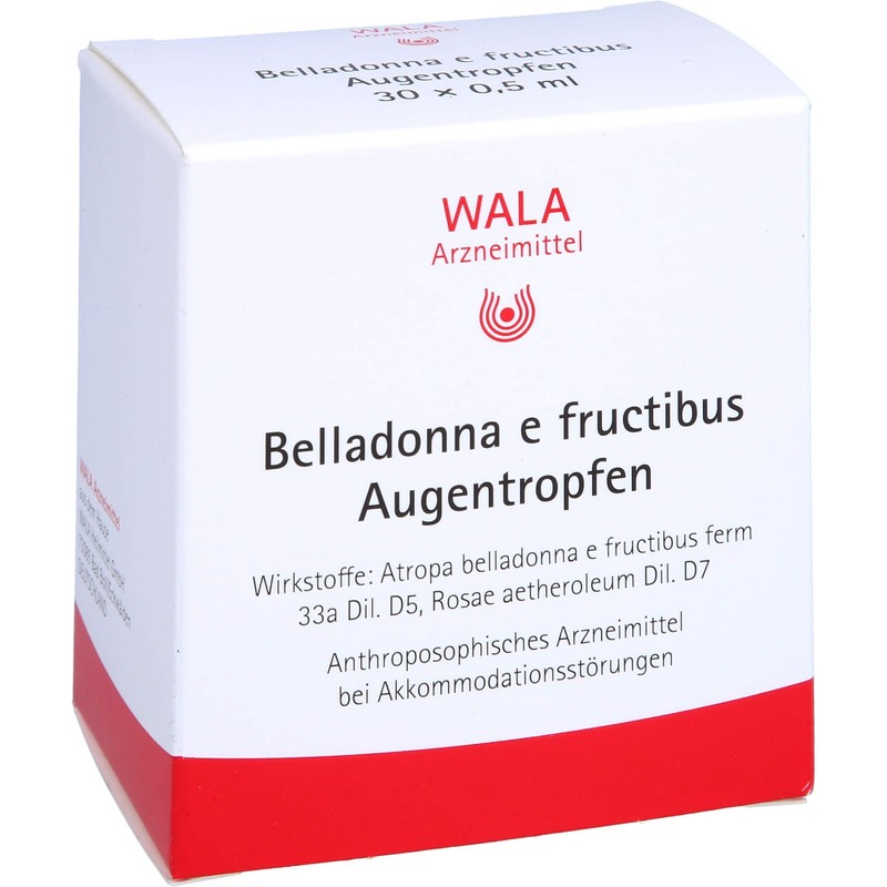 Belladonna E Fructibus ATR, 30 x 0.5 ml
