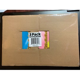 3 PACK COLORING & ACTIVITY BOOKS BY CROWN JEWLZ KIDZ, UNICORN, PRINCESS, PIG