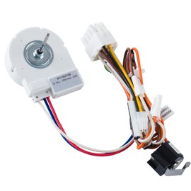 OEM W11452196 Refrigerator Evaporator Fan Motor Perfectly Compatible with Whirlpool WRX986SIHZ02 Refrigerator, Replacement Part W11374554 4962144 AP6987262 PS16217991 EAP16217991