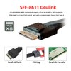 NFHK OCuLink PCIe PCI-Express SFF-8611 8X 8-Lane to Dual SFF-8611