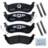 Bendix Priority1 CFC932A Ceramic Rear Brake Pads for Ford Crown