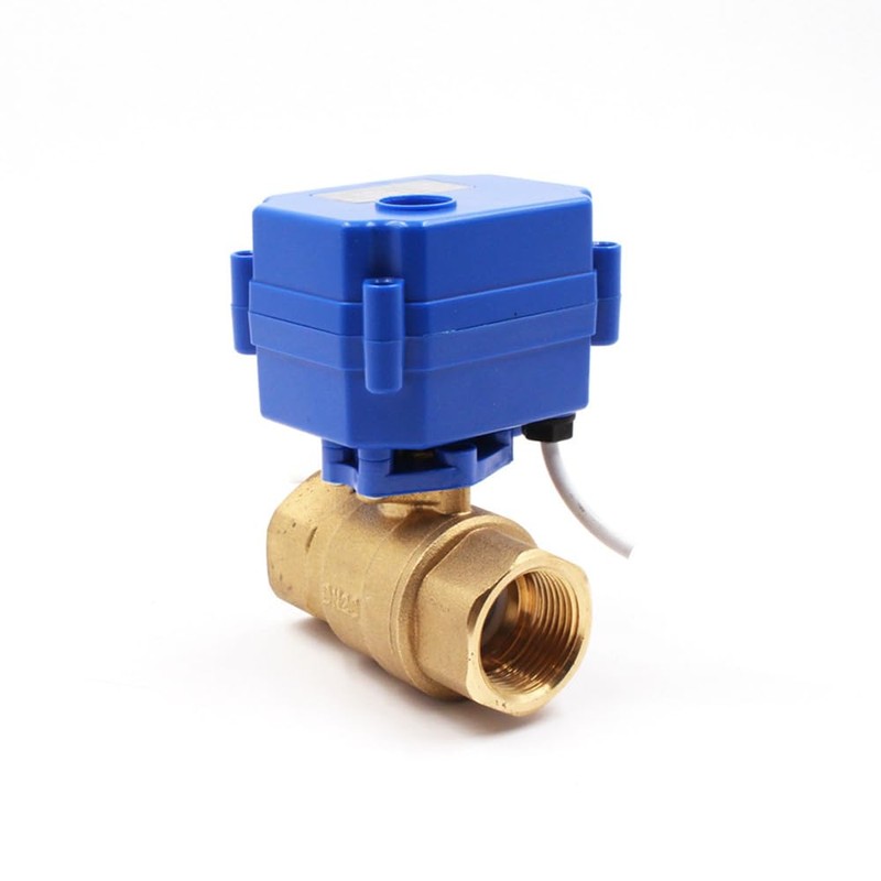 DC 9-24V 2 Wires Motorized Ball Valve Motorized Valve Female