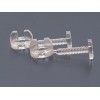 Exhivit Tornillo Plastico, Viking Clip 3/4 Transparente 650 Piezas