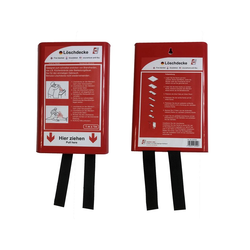 IWH Fire Blanket 100 x 100 cm