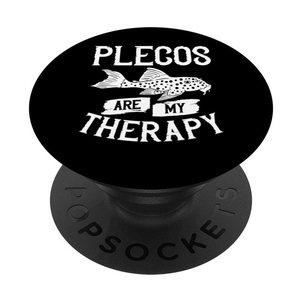 Plecostomus Pleco Fish Aquarium Food Tank Zebra Cave PopSockets with