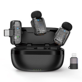 Haomuren Wireless Lavalier Microphone for Video Recording
