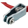 Brake Cable Breakaway Cable with Clevis Safety Rope 100 cm