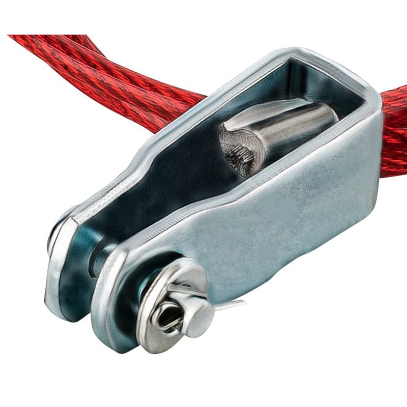 Brake Cable Breakaway Cable with Clevis Safety Rope 100 cm