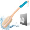 KIPRITII Ergonomically Back Scrubber for Shower - Double-Sided Back Brush