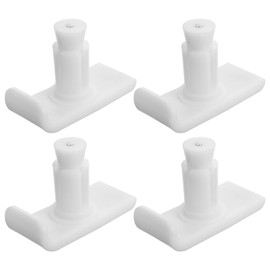 OATIPHO 4pcs Walker Ski Glides Replacement Accessories for Folding Walkers Anti-Slip Non-Stick Coasters for Smooth Indoor/Outdoor Use for Seniors