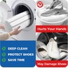 Sezau Shoe Washing Machine Bag 2 Pack with Insole Pocket,