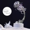 Piececool 3D Puzzle Metal Jellyfish, Marine Organism Craft Model Kits