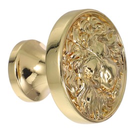 TEHAUX Vintage Metal Cabinet Knobs Unique Dresser Handle Antique Design Easy Installation for Wardrobes Cabinets Stylish Functional Furniture Replacement